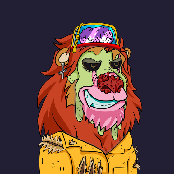 Lazy Mutant Lion #169