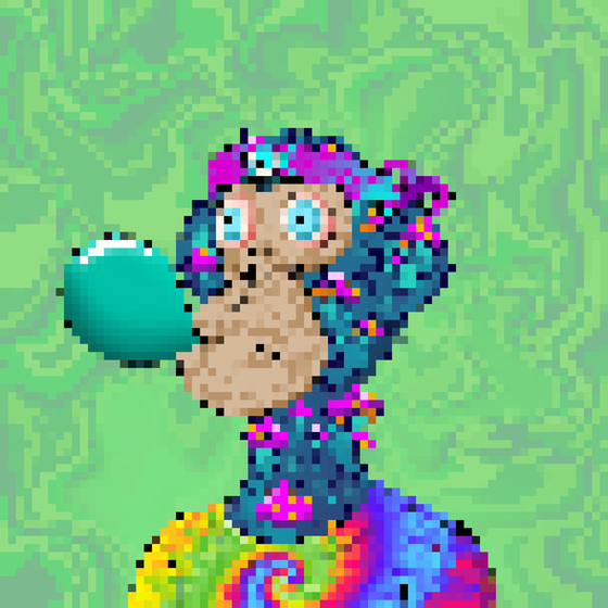 Trippin' Pixel Ape #106