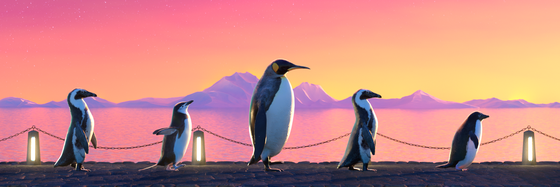 Five Penguins #424