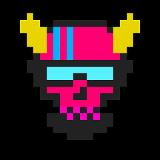 Cyber CryptoSkull #3347