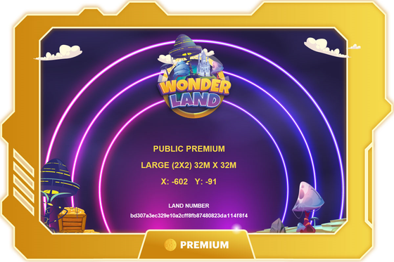WonderLand Metaverse Plot #bd307a3ec329e10a2cff8fb87480823da114f8f4