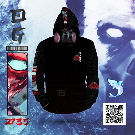 Hoody Phygital NFT - Angry Ape Army OG Ape 2735