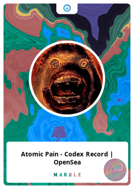 Atomic Pain - Codex Record | OpenSea