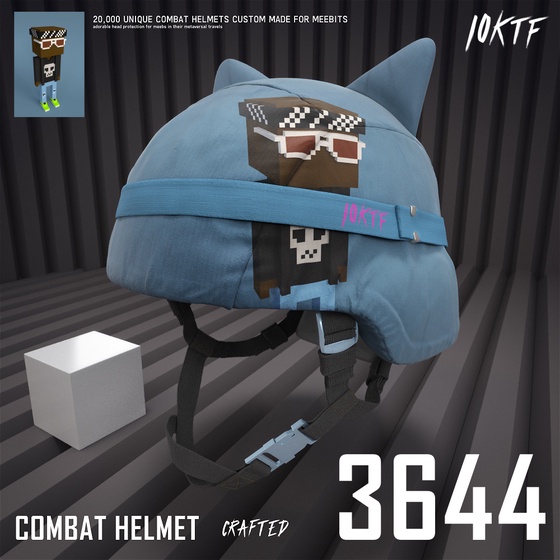 Meebit Combat Helmet #3644