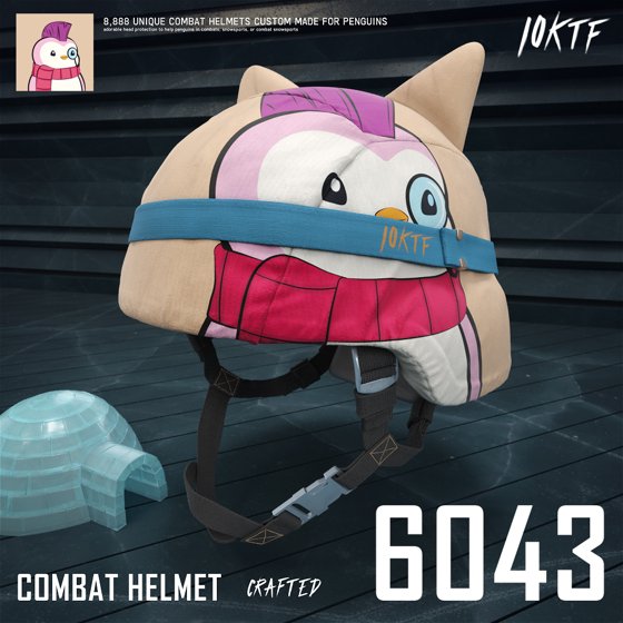 Pudgy Combat Helmet #6043