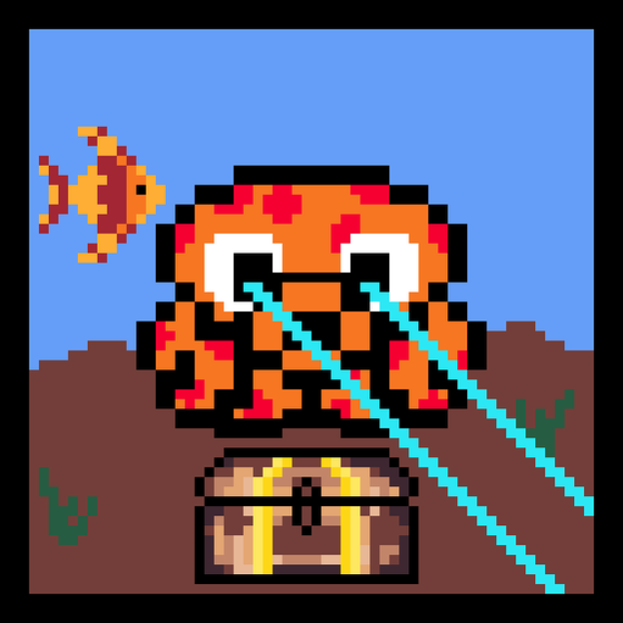 Pixel Squid #3072