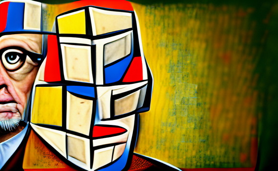 Cubist Portrait 2