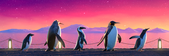 Five Penguins #1321