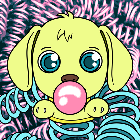 Bubblegum Puppy #8930