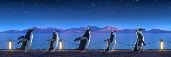 Five Penguins #3081