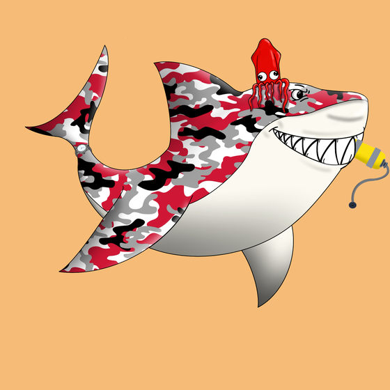 Wavy Shark #4312