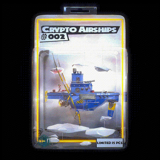 Crypto Airships • #002-Big Scott-01