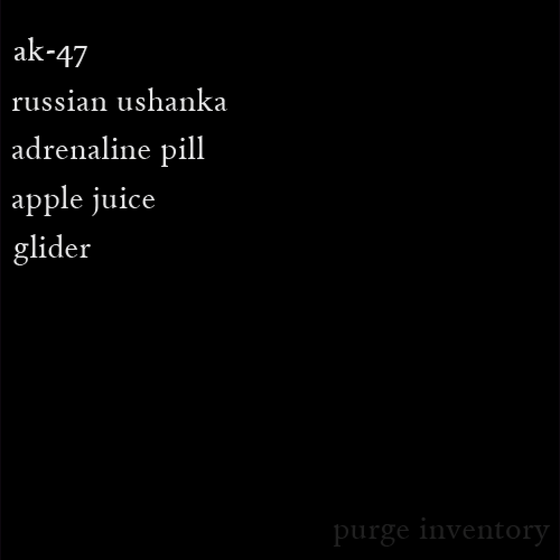 Purge Inventory #2963