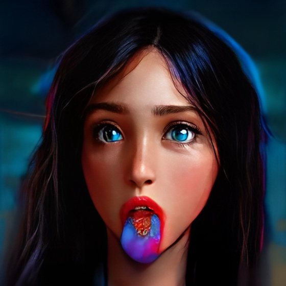 rainbow ahegao