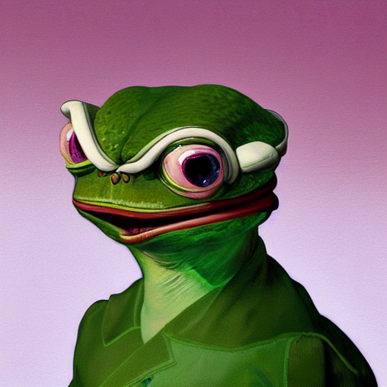 PepeFrog inspired by Matt Furie #50