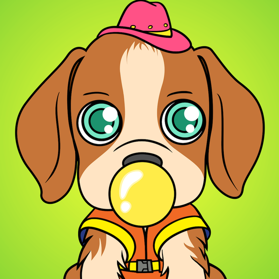 Bubblegum Puppy #3328