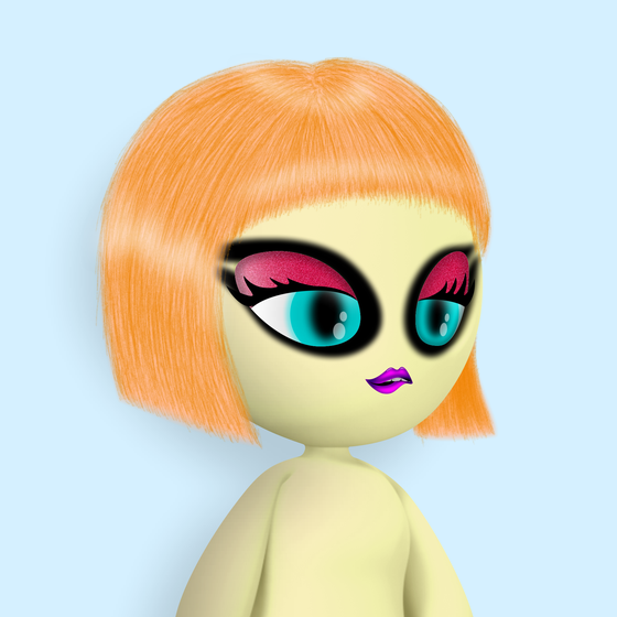 Alien Girl 2382