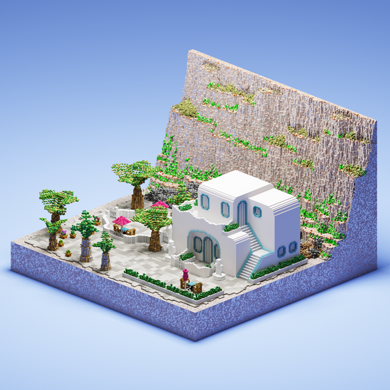 Voxel Universe Plot #539