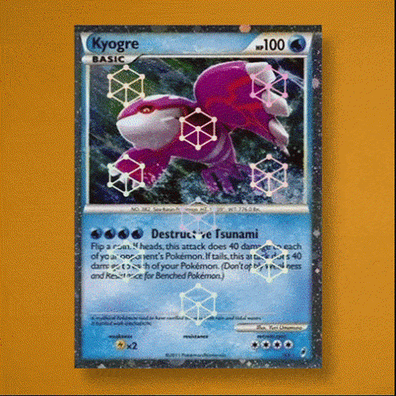 Kyogre POKEMON RARE EDITION