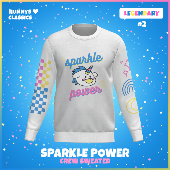 Sparkle Power Crew Sweater #2