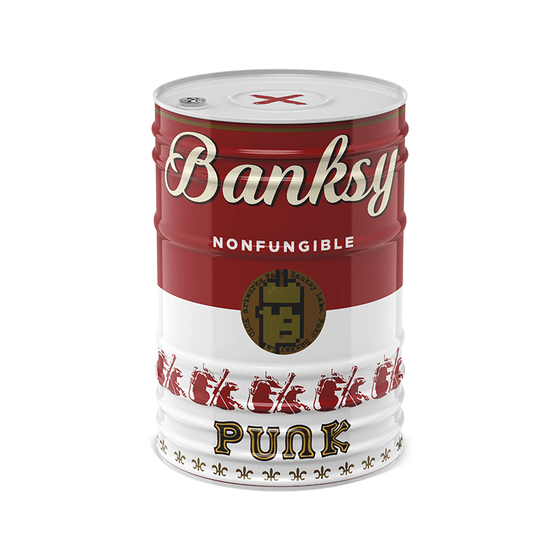 Fake Banksy Punks #114