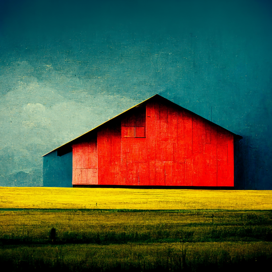 Outrageous Red Barn