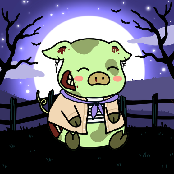 Zombie Piggie Palz #26 - BTPig Jimin