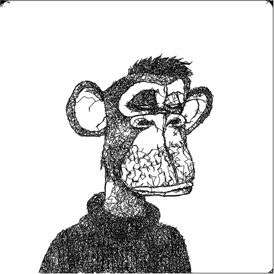 Scrubby Ape Artwork #3044