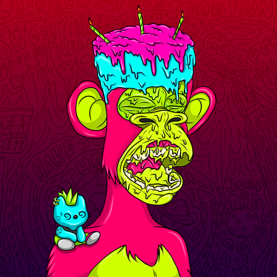 Caked Apes #3874