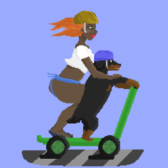 Bad Bitches On A Scooter #1330