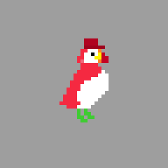 Pixel Puffin #74