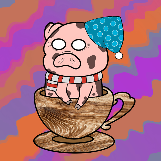 Lucky Teacup Piggy Club #42