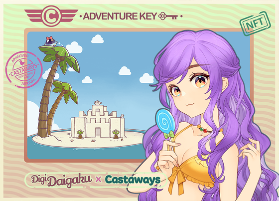 DigiDaigaku Genesis Adventure Key Castaways #757 - Lorelei