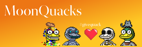 GiveQuack Banner - Orange