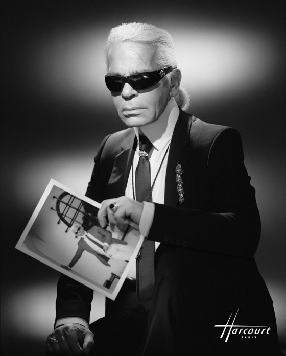 Karl Lagerfeld - Studio Harcourt