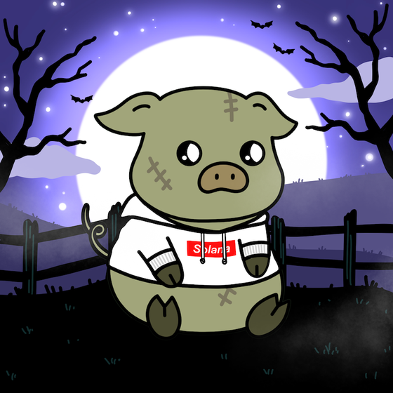 Zombie Piggie Palz #363 - John the Hype