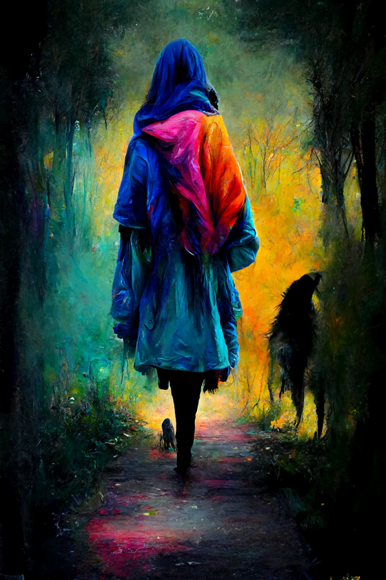 Hooded Girl 1