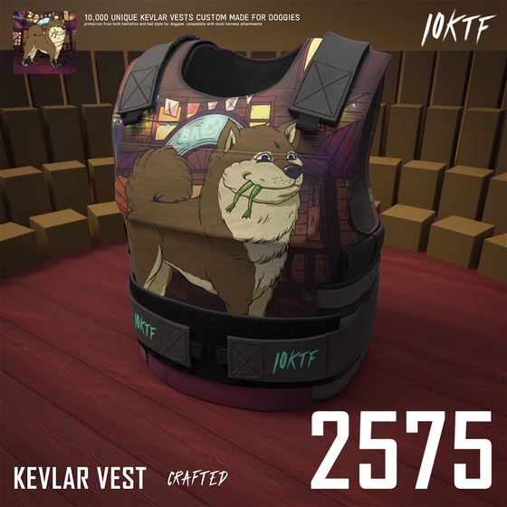 Kennel Kevlar Vest #2575