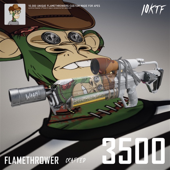 Ape Flamethrower #3500