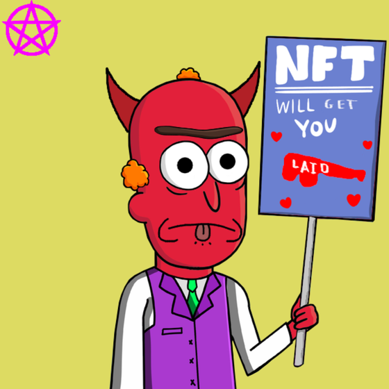 Satan Loves NFTees #1214