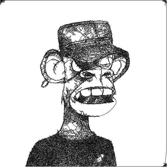 Scrubby Ape Artwork #1656