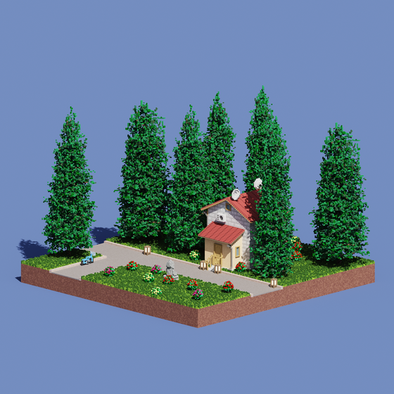 Voxel Universe Plot #447