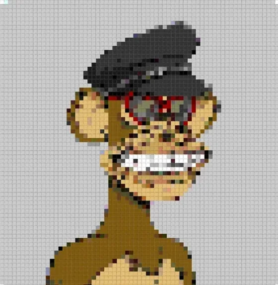 Pixel Bored Apes #46 