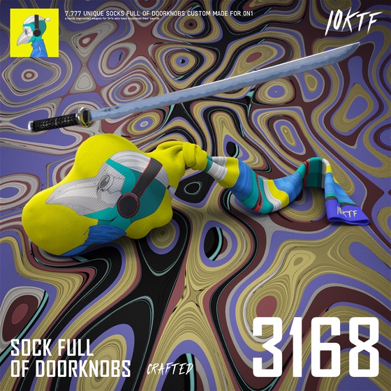 0N1 Sock Full of Doorknobs #3168