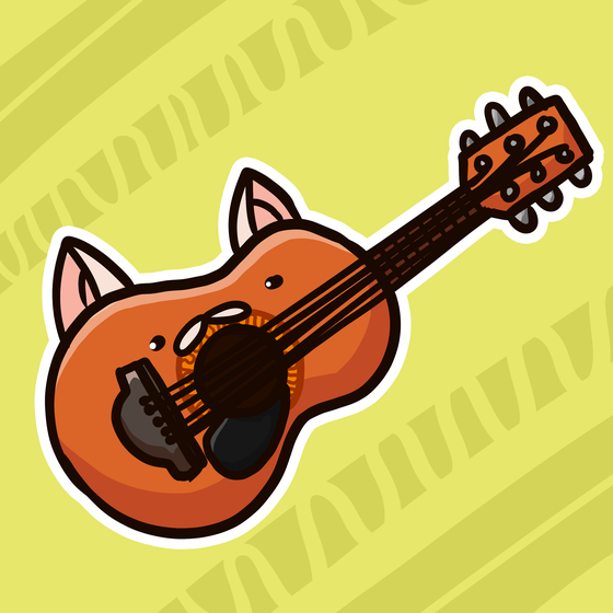 Guitar Cat