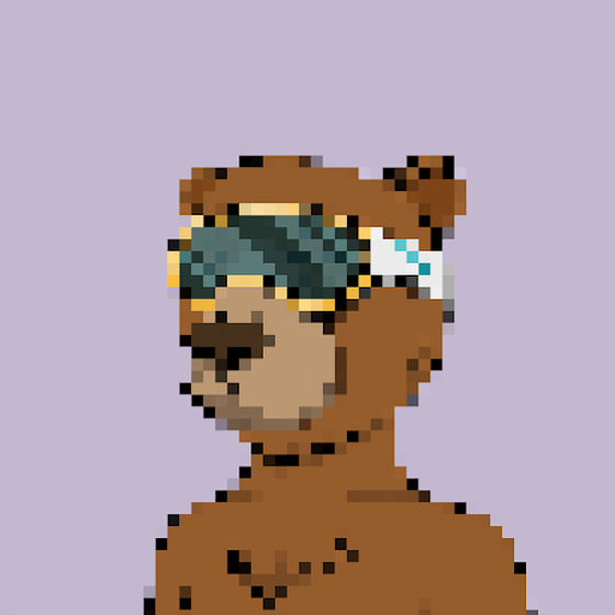 Pixel Not Okay Bear #280