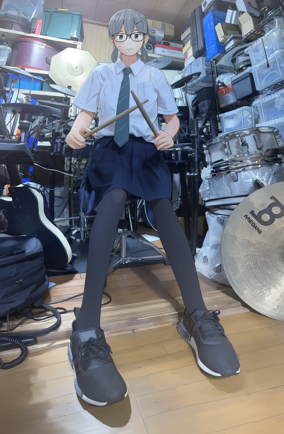 Drummer girl