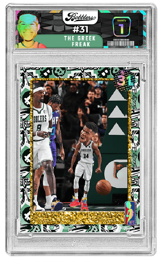 #31 - Giannis  Antetokounmpo - R1 - Basketball - Bobblers