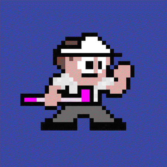 8bit Tee Time Golfer 176