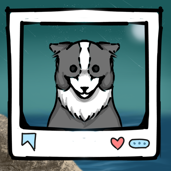 旅する犬 #1520